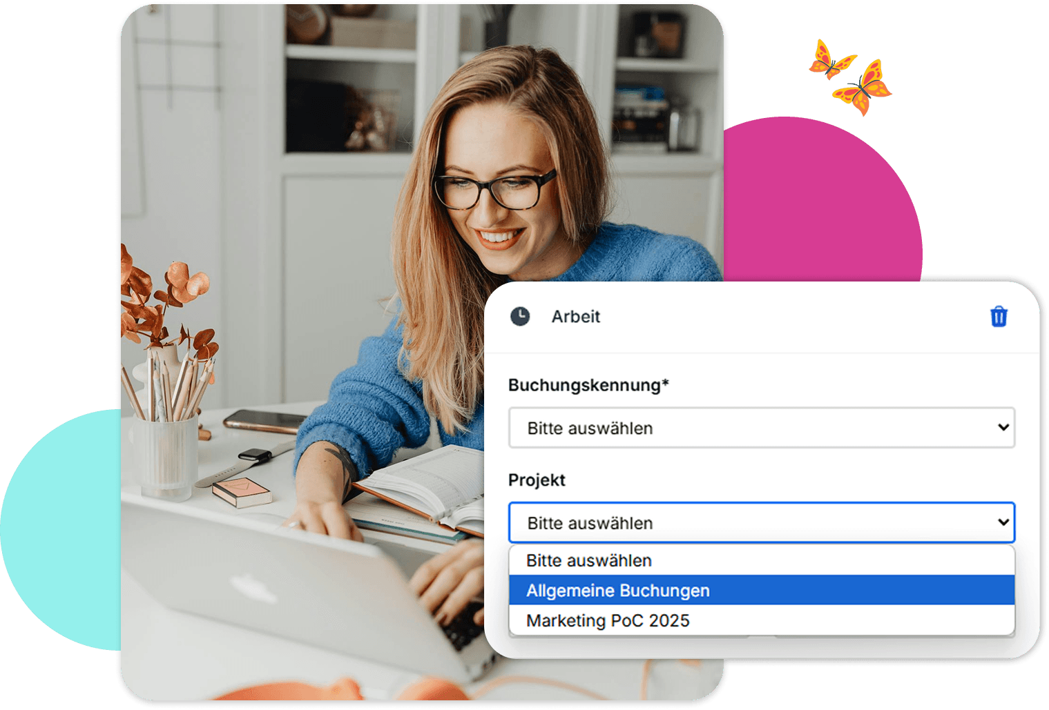 Projekte im Blick. Aufwand genau steuern.