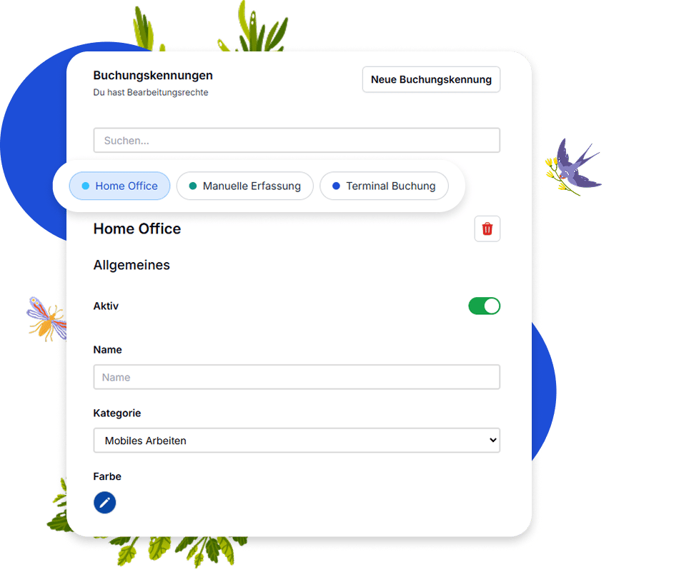 Define custom booking identifiers