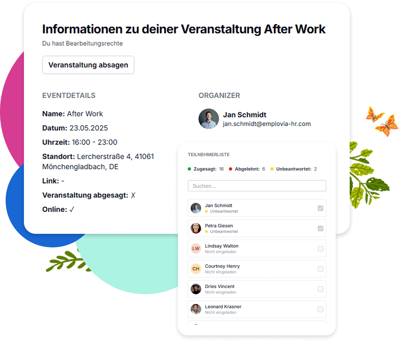 Management für Admins
