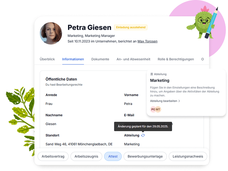 Unsere Digitale Personalakte für eine zentrale Verwaltung
