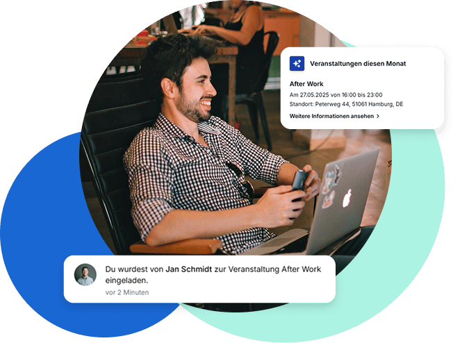 Everything at a glance – Never miss an event Everything at a glance – Never miss an event