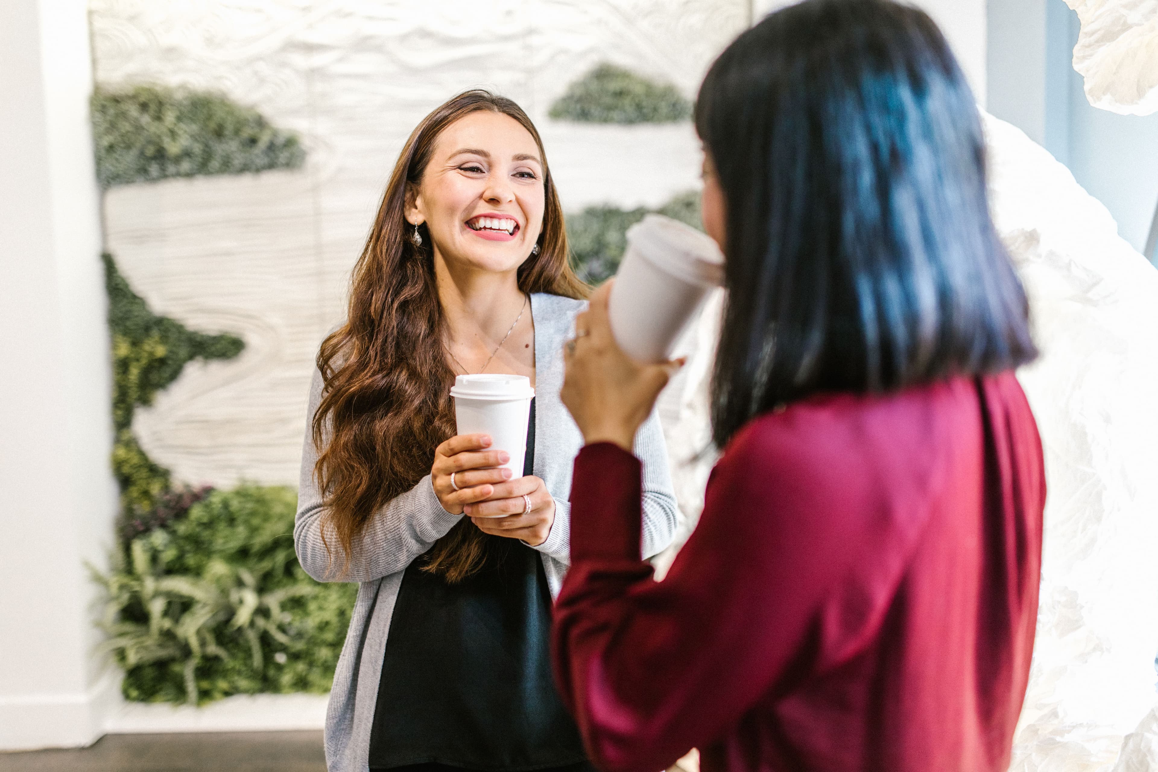 New employee being welcomed and onboarded by manager and team on their first day New employee being welcomed and onboarded by manager and team on their first day